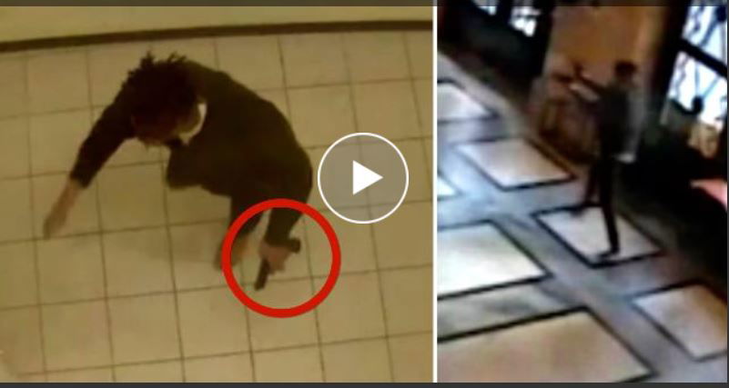Il video di Alejandro Meran che esce sparando dalla Questura di Trieste article-post