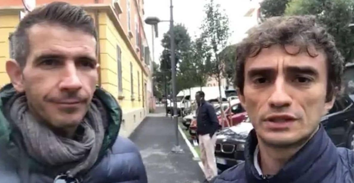 Marco Lisei e Galeazzo Bignami di Fratelli d’Italia video gogna bologna