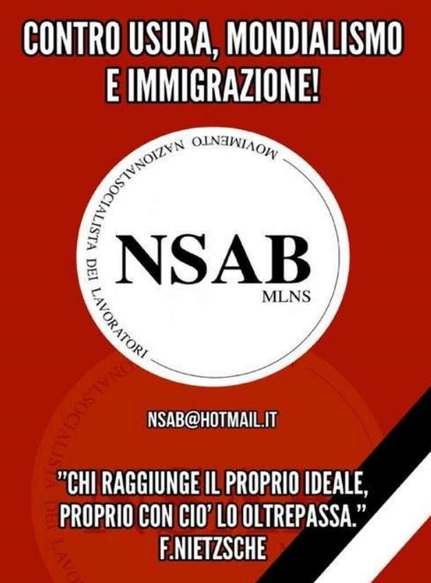 NSAB Movimento NazionalSocialista dei Lavoratori programma nazisti - 2