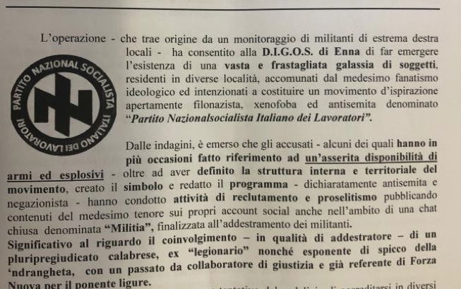 La retata della Digos nell’estrema destra article-post