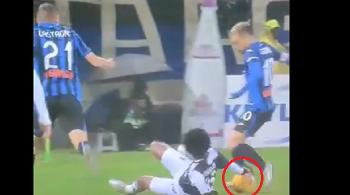 atalanta juventus fallo di mano cuadrado