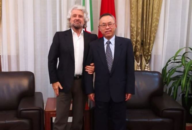 L’incontro di Beppe Grillo con l’ambasciatore della Cina article-post