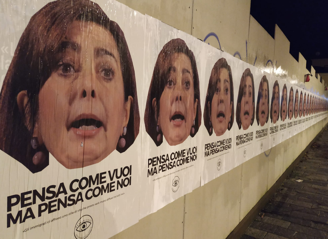 Ma chi sono quelli che usano l’immagine di Laura Boldrini per farsi un po’ di pubblicità? article-post