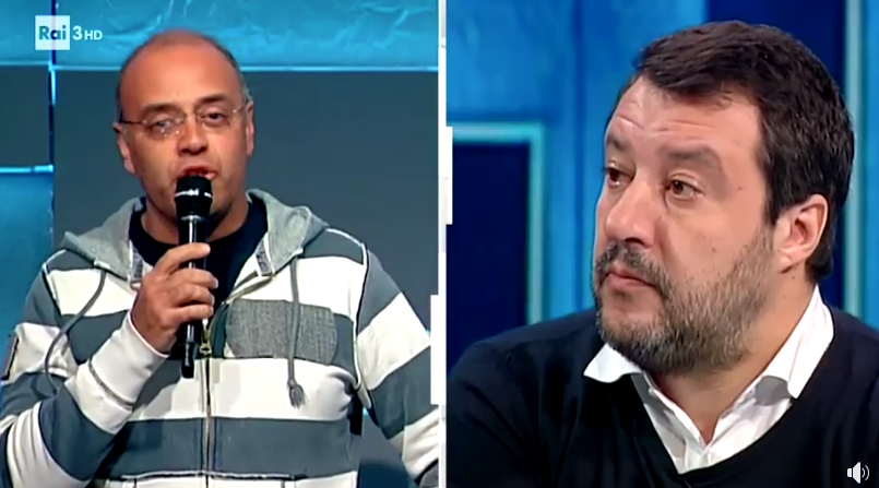 Quando Salvini incontra un operaio arrabbiato Salvini è un capitano morto article-post