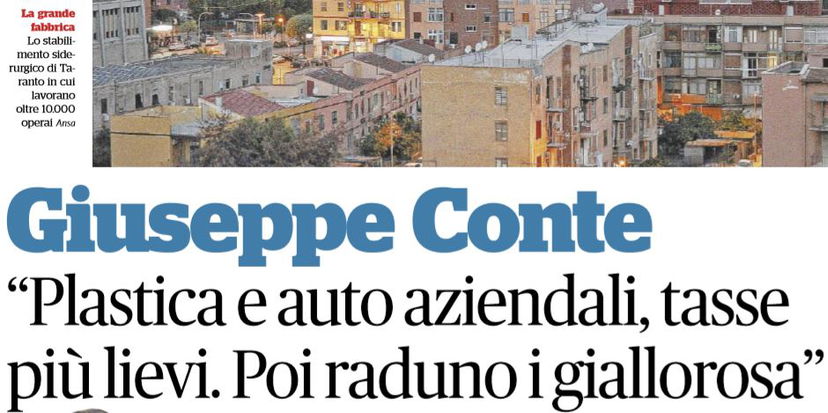 L’intervista di Travaglio a Giuseppe Conte sul Fatto Quotidiano article-post