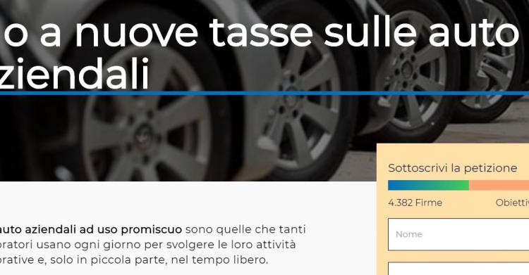 italia viva auto aziendali
