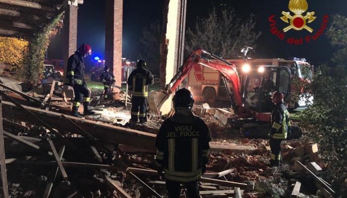 quargnento eplosione 5 novembre 2019