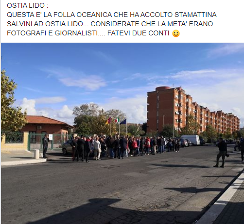 salvini ostia tg2 - 1