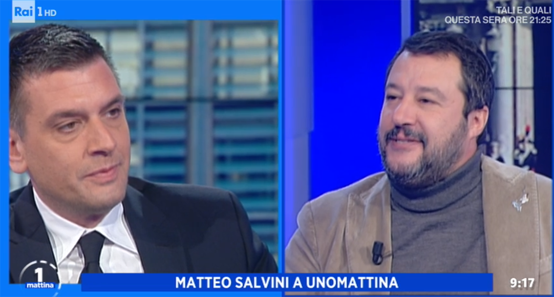 Il comizio di Salvini a Unomattina (a spese nostre) article-post