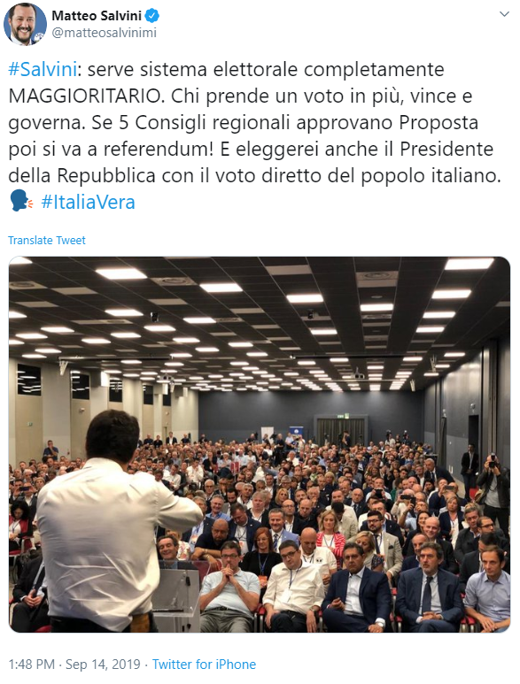 salvini referendum legge elettorale zaia veneto bocciato - 1