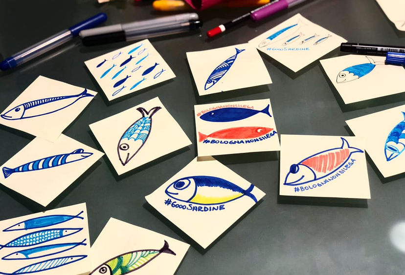 Le sardine contro Salvini non hanno bisogno di chiamare i lombardi per riempire il Crescentone article-post
