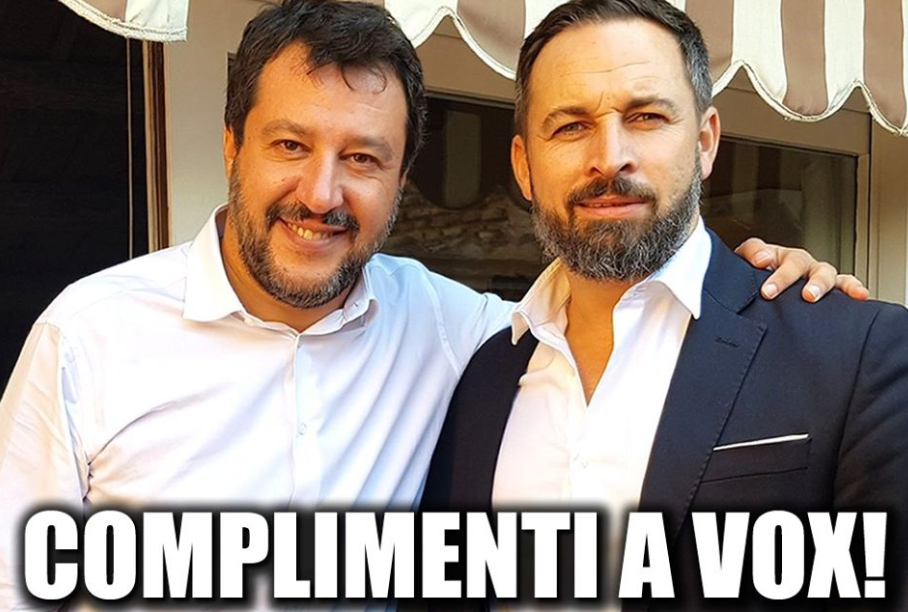 salvini vox spagna abascal - 2