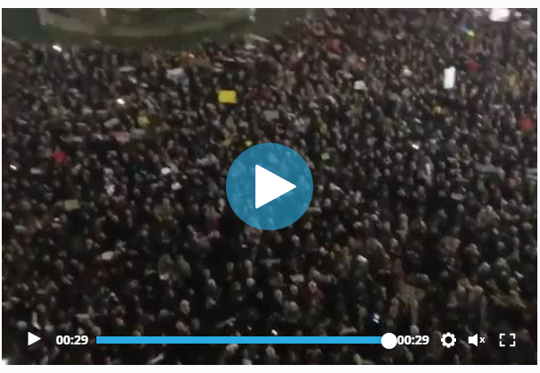 Le 8000 Sardine a Genova fanno sentire a Salvini come si canta De Andrè preview