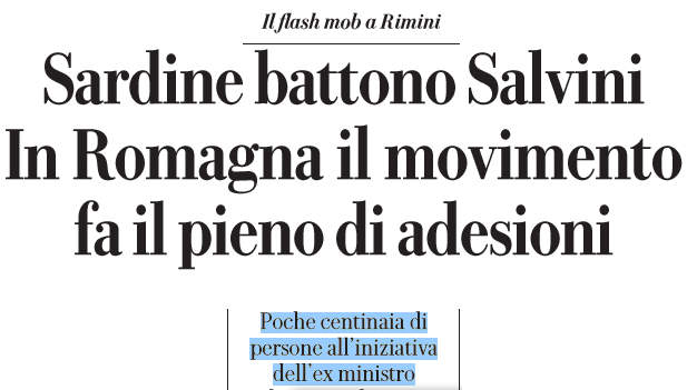 sardine salvini rimini