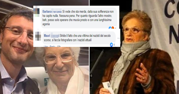 Quegli animalisti che insultano Liliana Segre dicendo che “non ha imparato nulla da Auschwitz” article-post
