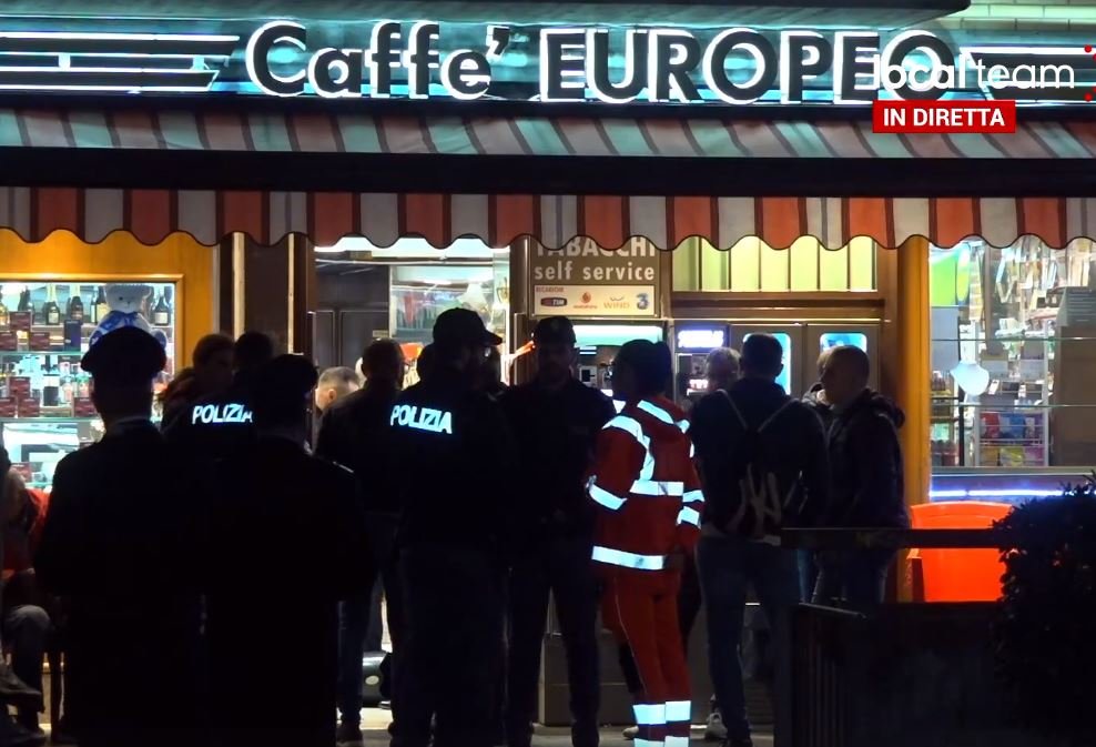 sparatoria via ciamarra bar caffè europeo cinecittà