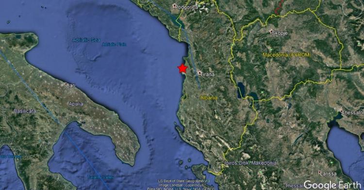 terremoto puglia albania 26 novembre 2019