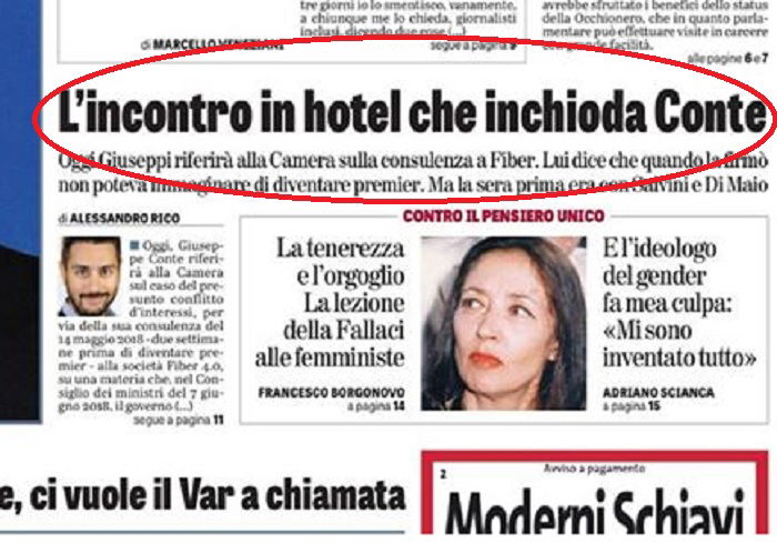 Libero, la Verità e l’incontro in hotel che inchioda l’avvocato Conte article-post