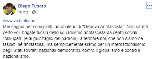 vox italia genova fascisti cap portuali - 2