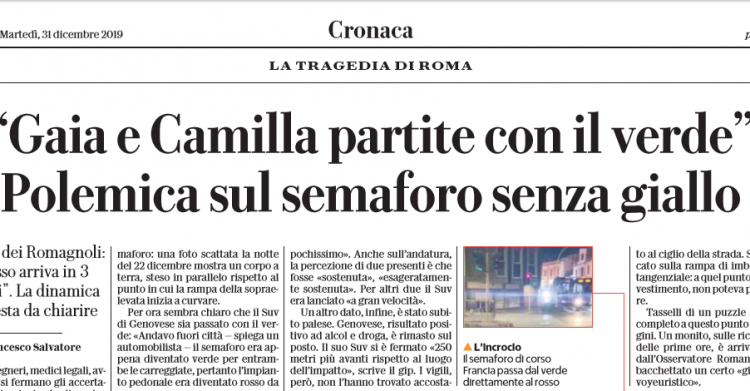 gaia von freymann camilla romagnoli semaforo strisce 1
