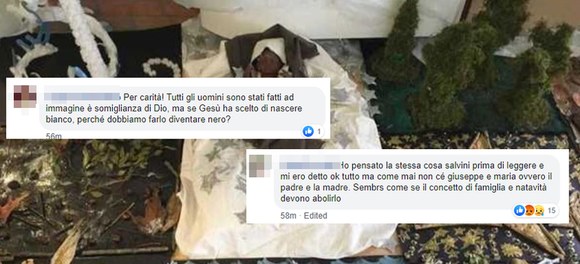 Salvini dice sì al Gesù bambino nero ma per i suoi fan è meglio aiutarlo a casa sua article-post