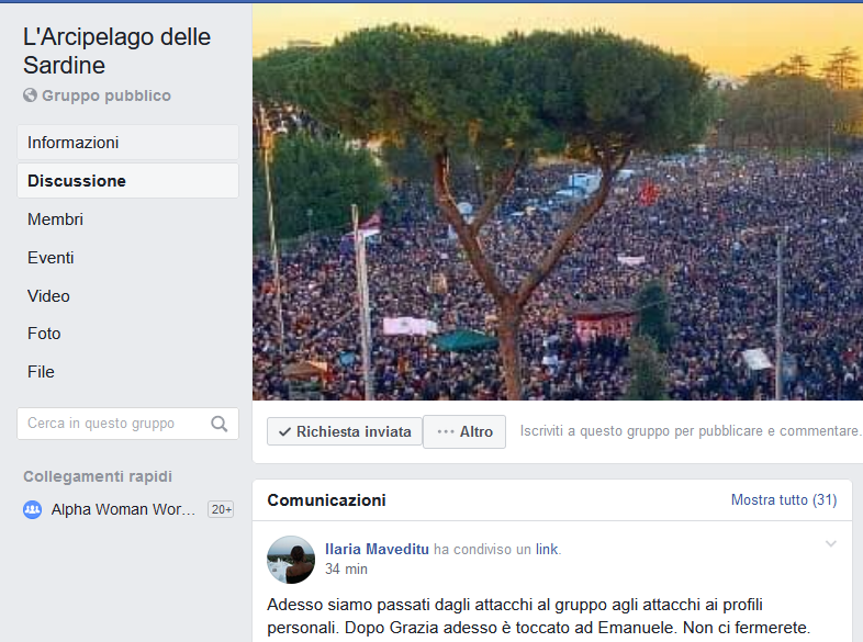 l'arcipelago delle sardine