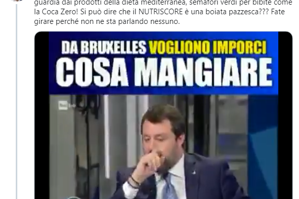 nutriscore salvini - 1