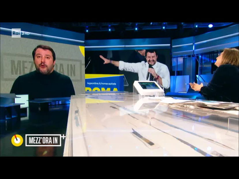 Matteo Salvini e Giorgia Meloni candidata premier preview