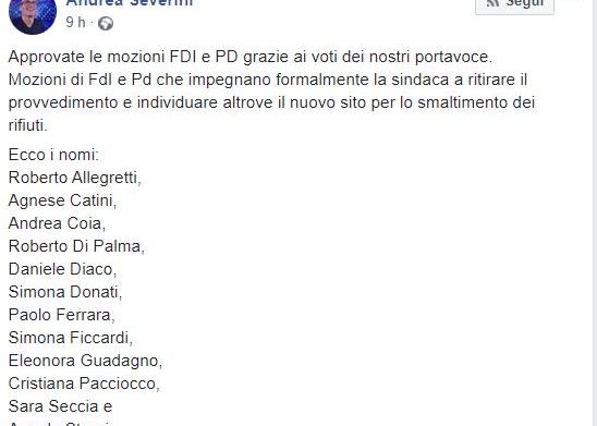 andrea severini virginia raggi
