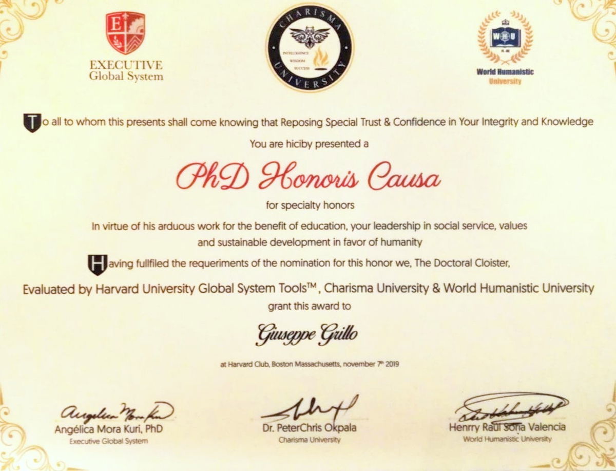 Beppe Grillo e la laurea alla World Humanistic University article-post