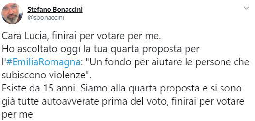 Un’altra magnifica proposta di Borgonzoni per l’Emilia-Romagna (che c’è già) article-post