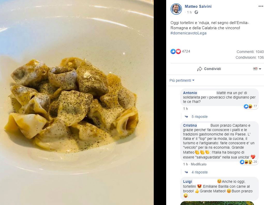 digiuno salvini