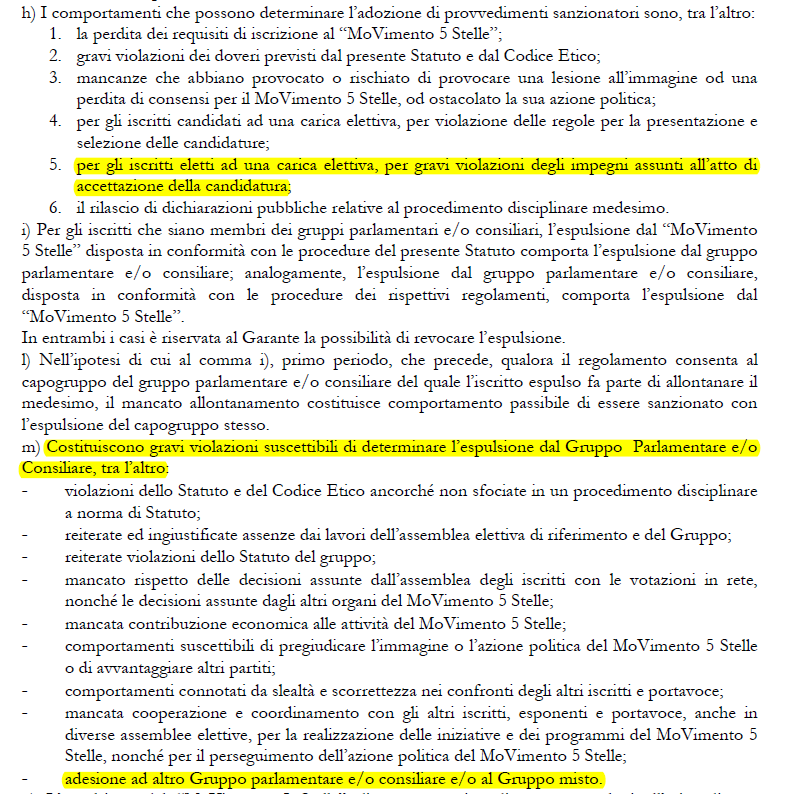 fioramonti m5s espulsione dimissioni statuto - 2