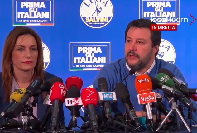 matteo salvini lucia borgonzoni