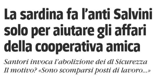 Mattia Santori: la Sardina che “fa affari con l’immigrazione”, anzi no article-post