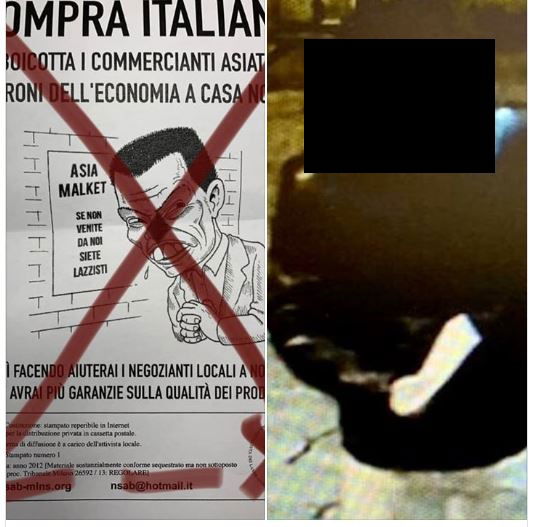 I neonazisti e i volantini contro i negozi asiatici article-post
