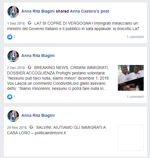 La «pistola» di Anna Rita Biagini, la signora della citofonata di Salvini  alla famiglia italo-tunisina a Bologna - Open