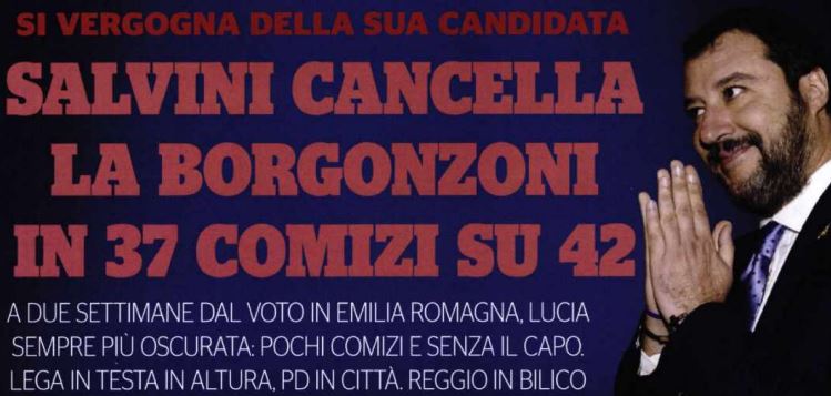 Come Salvini cancella la Borgonzoni article-post