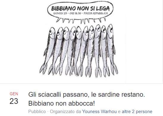 salvini sardine bibbiano