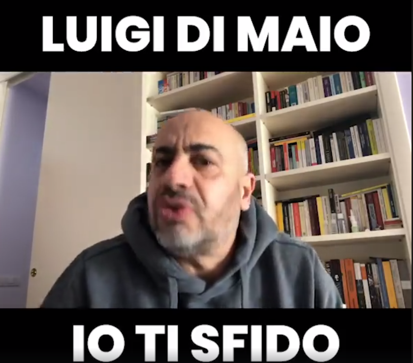 sfida gianluigi paragone di maio