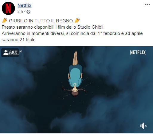 Lo Studio Ghibli su Netflix preview