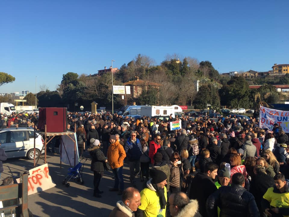No alla discarica di Monte Carnevale: la Valle Galeria manifesta contro Malagrotta 2 article-post