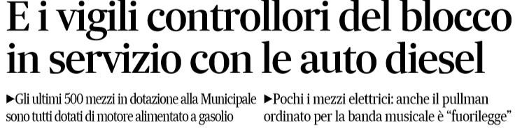 vigili roma diesel