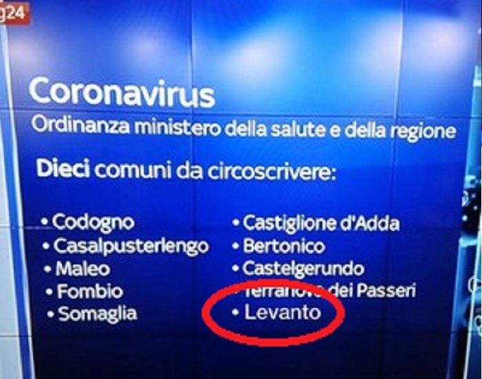 fake news levanto coronavirus