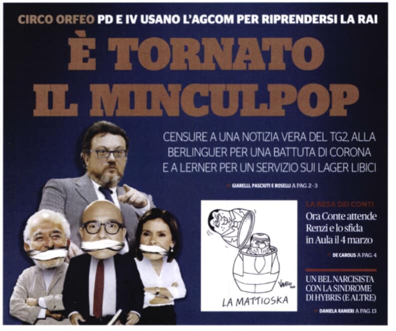 Lo sfogo del povero Gennaro Sangiuliano, che non dorme per gli attacchi al Tg2 article-post