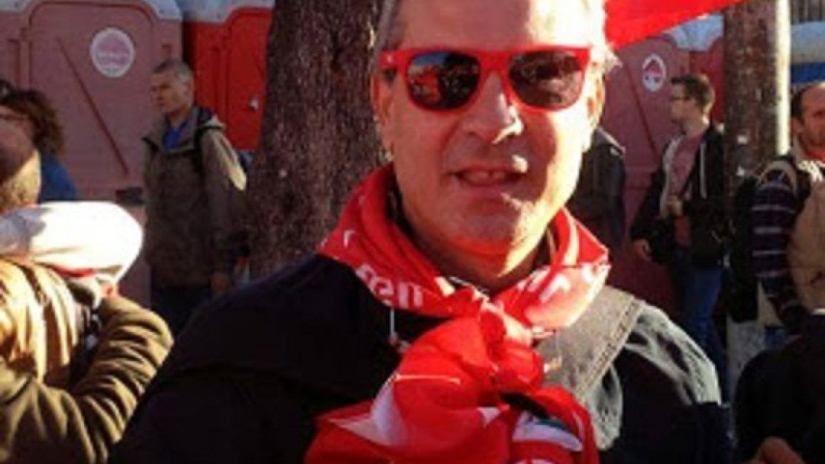 Il sindacalista della CGIL che partecipa al comizio di Salvini article-post