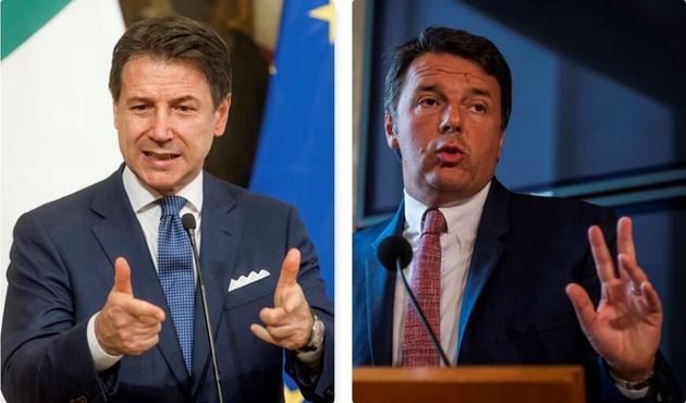matteo renzi giuseppe conte