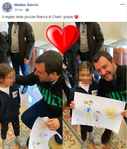 matteo salvini bambini - 3