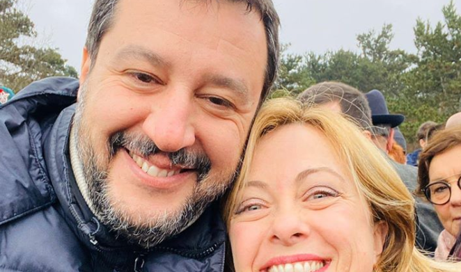 meloni salvini allievi polizia concorso 1148 - 9