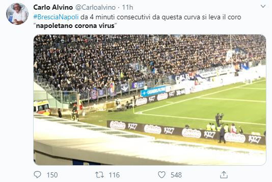 «Napoletani Coronavirus»: ma i tifosi lo sanno che Brescia è in Lombardia? article-post